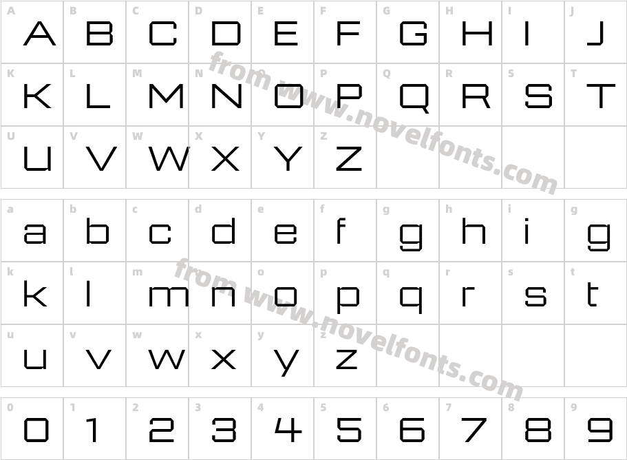 946 Latin Wide2Character Map
