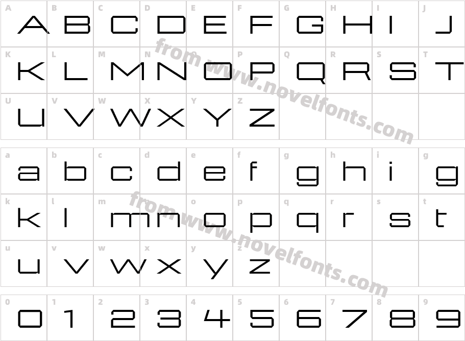 946 Latin X Wide2Character Map