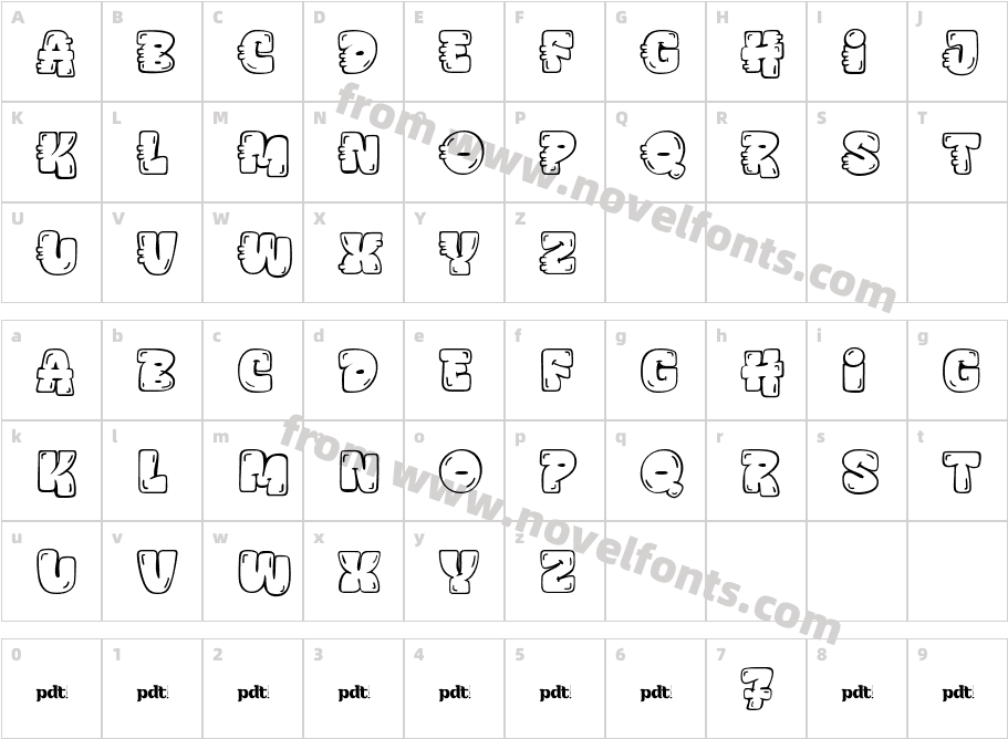 AMEX HUICK Outline LightCharacter Map