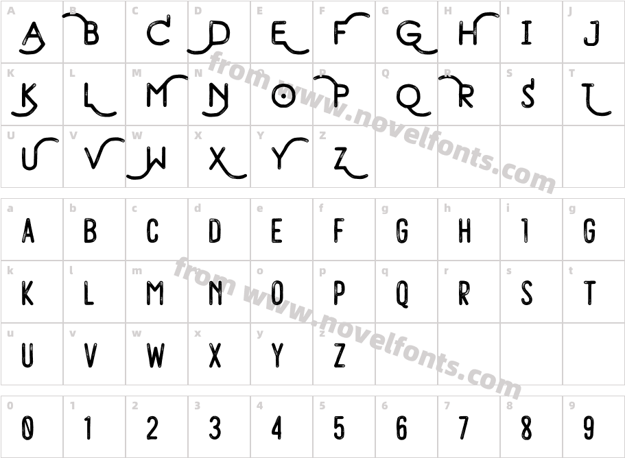 ANTEBELLUM RoughCharacter Map