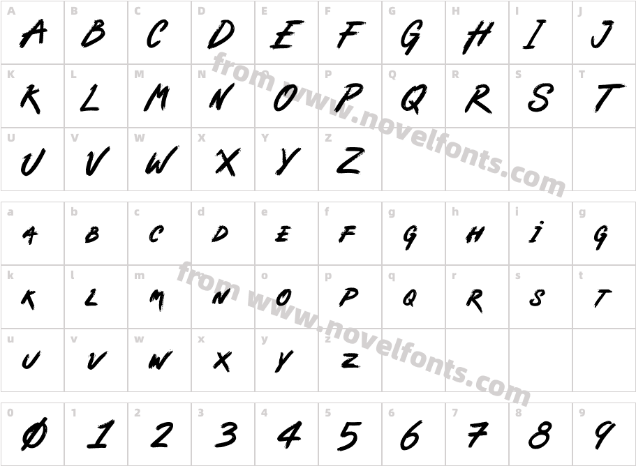 Action Hero Alt02Character Map