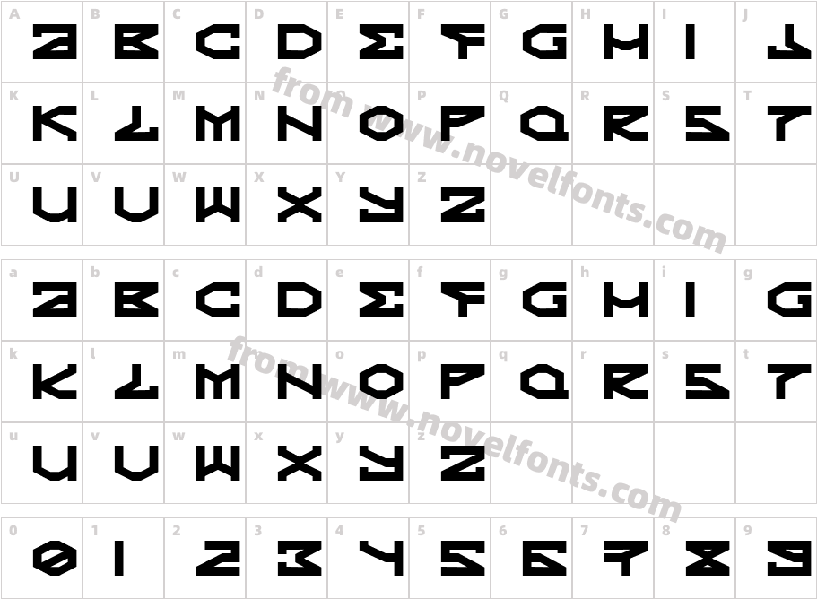 KrypticCharacter Map