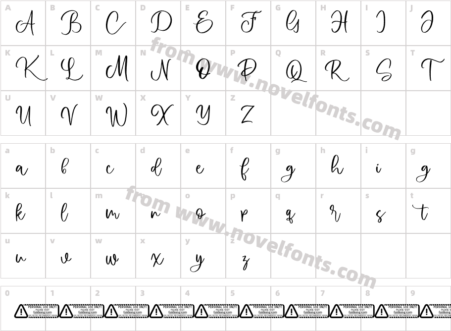 AgrintaCharacter Map