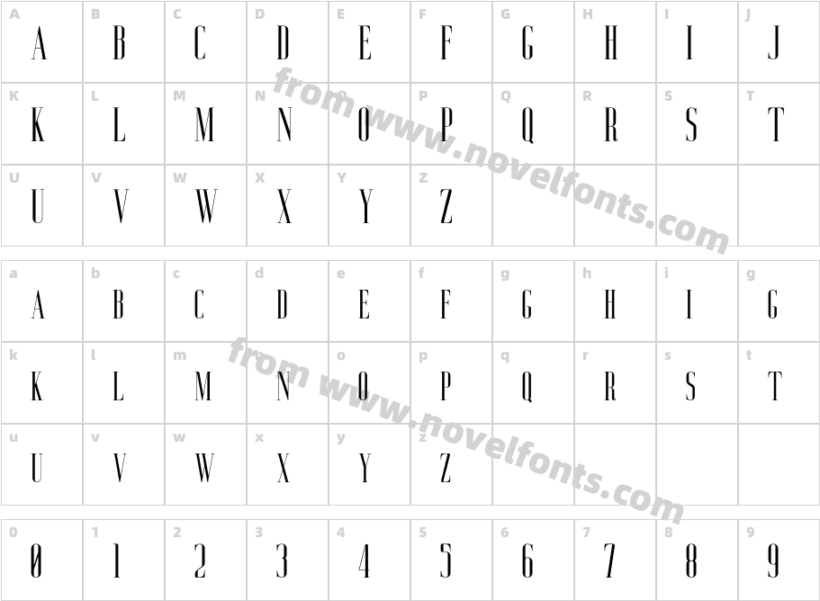 Aguero Serif Rounded RegularCharacter Map
