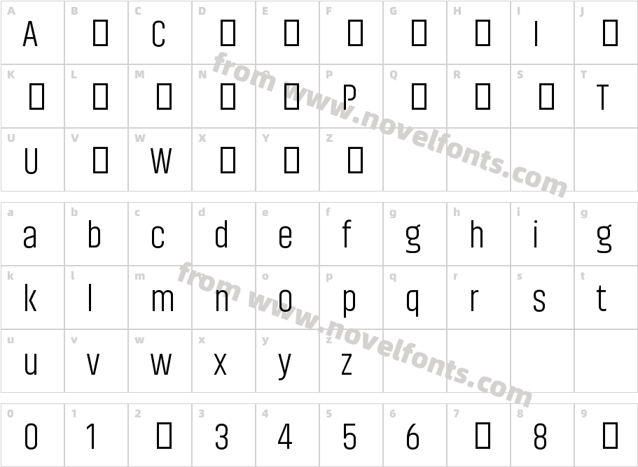 Akhand LightCharacter Map