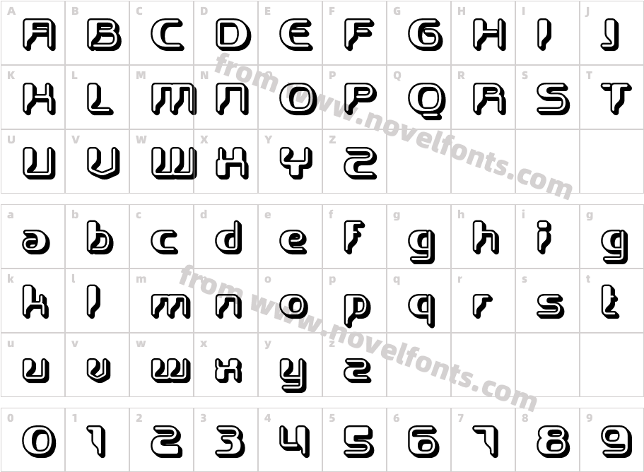 Alavine Extrude RightCharacter Map