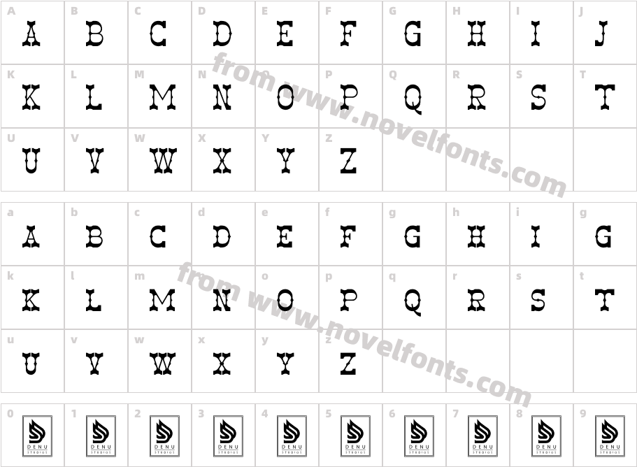 Aldest TanigoCharacter Map