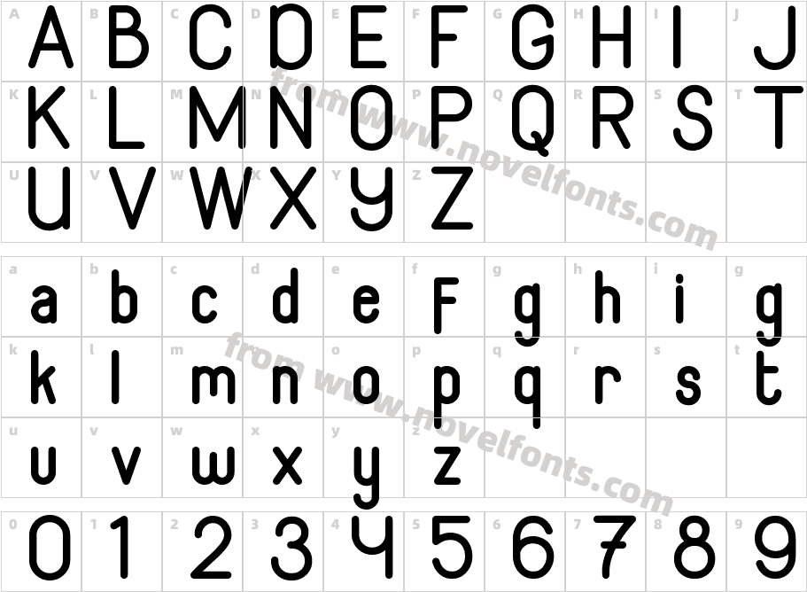AlgekoCharacter Map