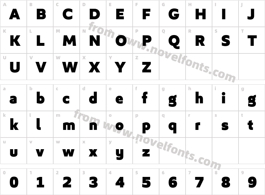 Algera BlackCharacter Map