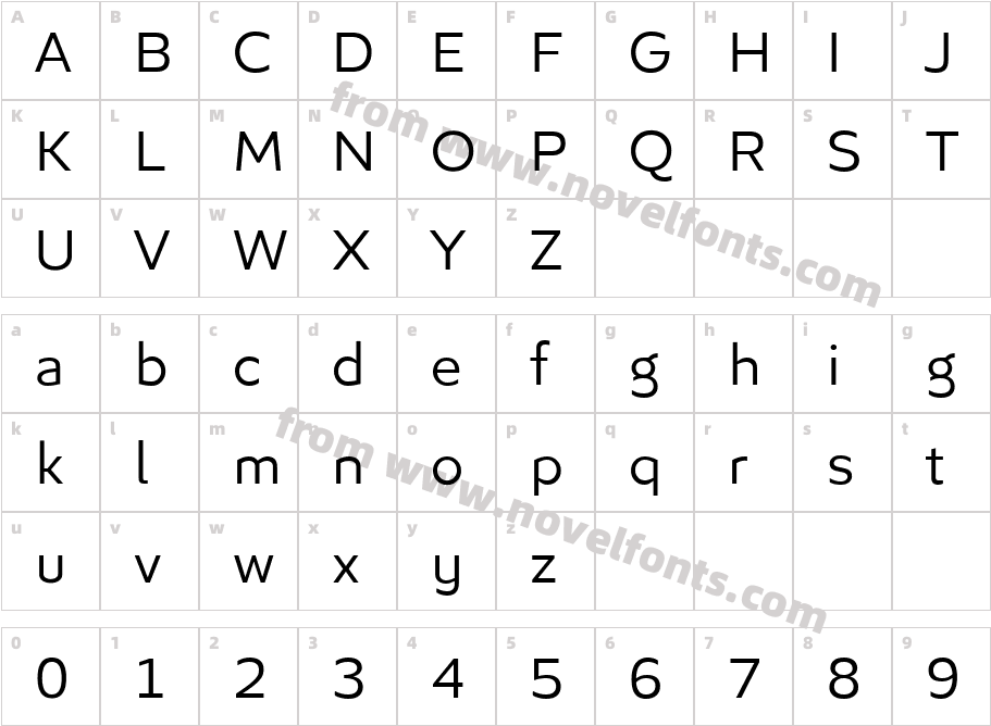 Algera LightCharacter Map
