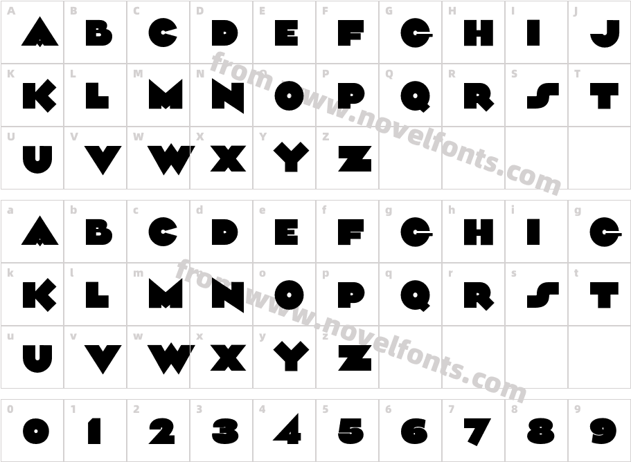 Aliment BlackCharacter Map