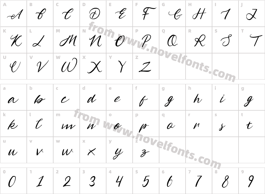 AliyahCharacter Map