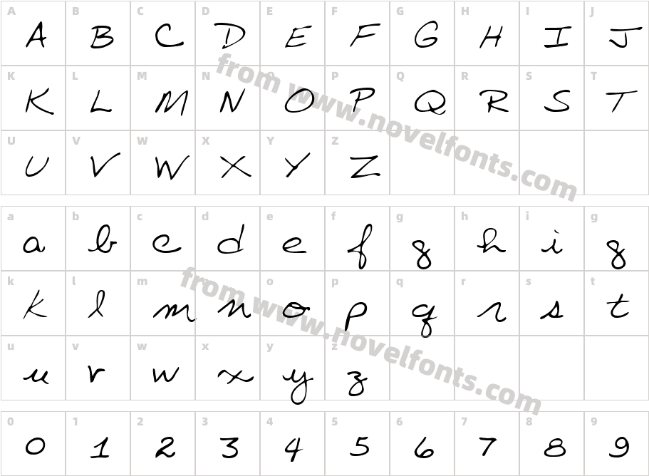 LEHN157Character Map