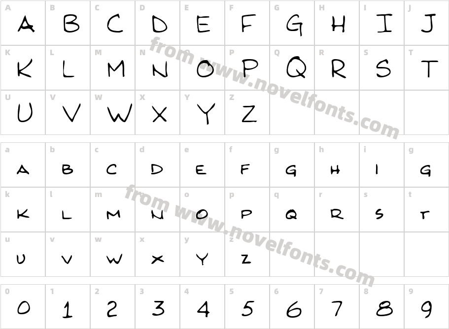 LEHN167Character Map