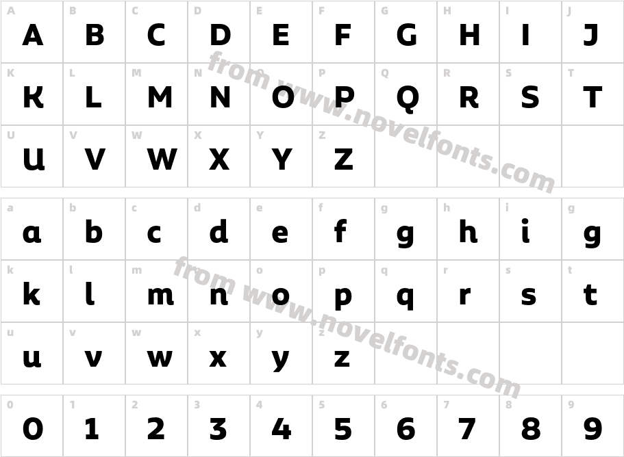 Alvar Essential Alt BoldCharacter Map