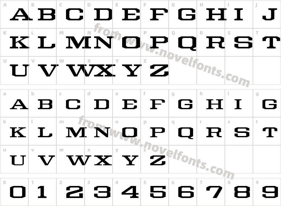 LHF BurbankCharacter Map