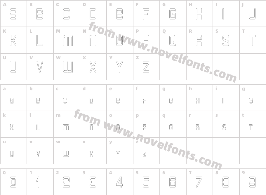 American Sensation Diet HollowCharacter Map