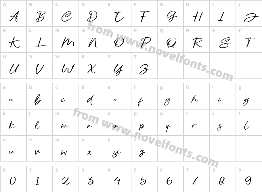 Amides Semibold ExpandedCharacter Map