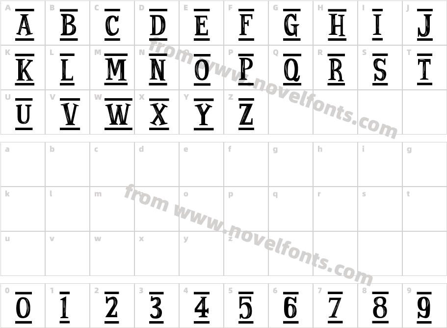 Ancient AdCharacter Map