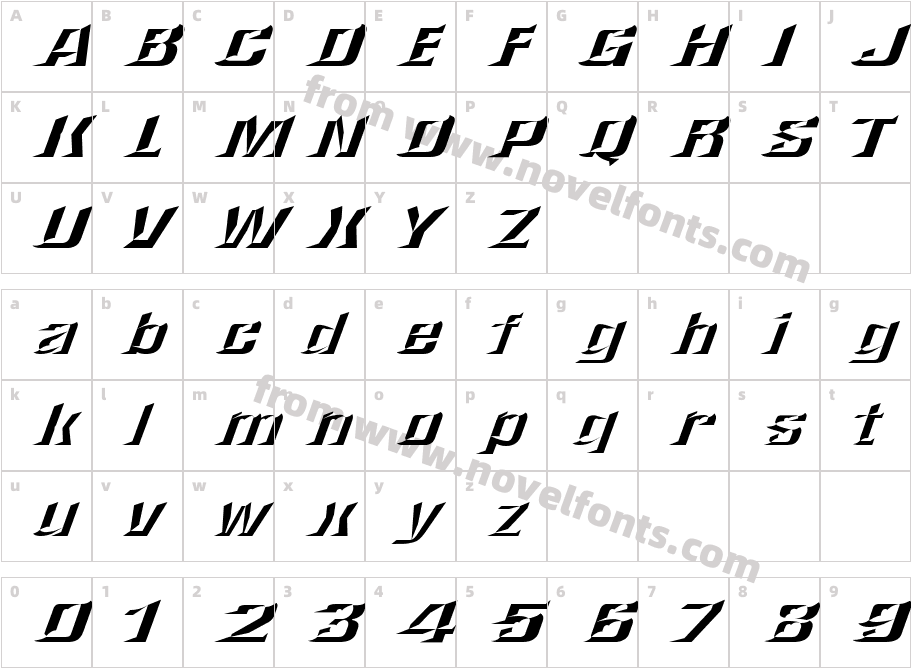 LHFConvectaConvexCharacter Map