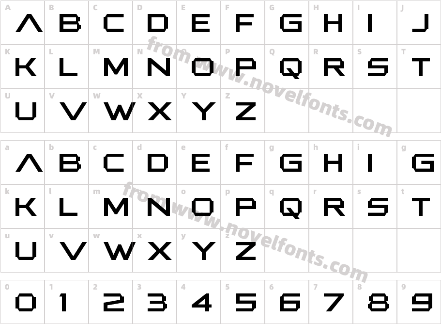 Another XanaduCharacter Map