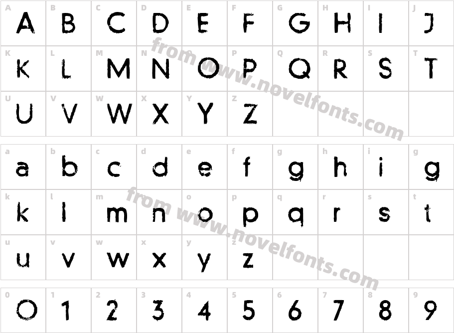 LLFuturCharacter Map