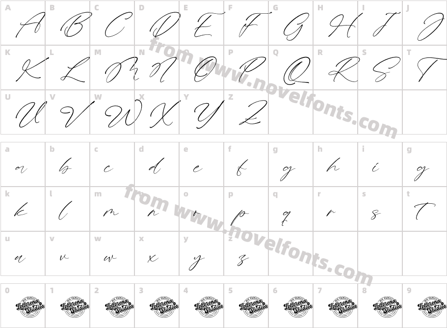 Anthony Smith DEMO VERSIONCharacter Map