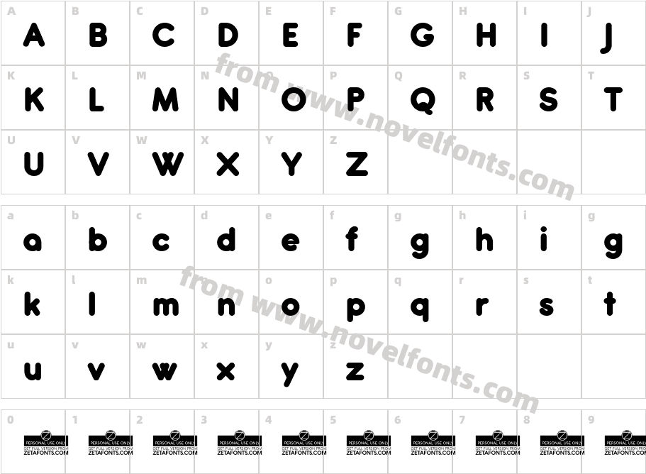 Antipasto Pro Extra BoldCharacter Map