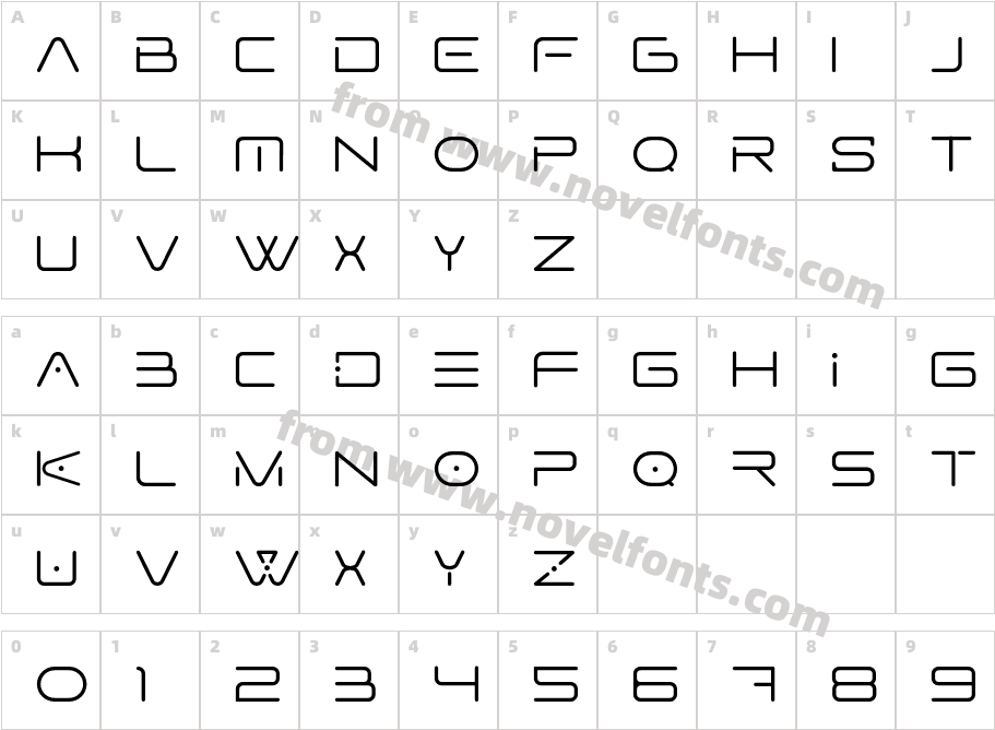 Apetrix RegularCharacter Map