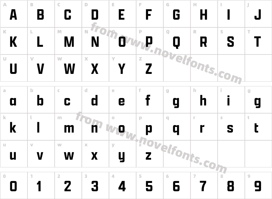 Apotek Cond SemiboldCharacter Map