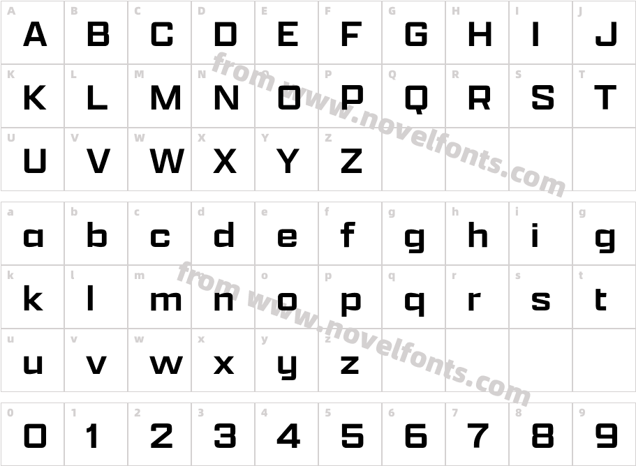 Apotek Extended MediumCharacter Map