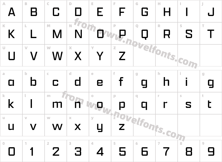 Apotek Extra Wide LightCharacter Map