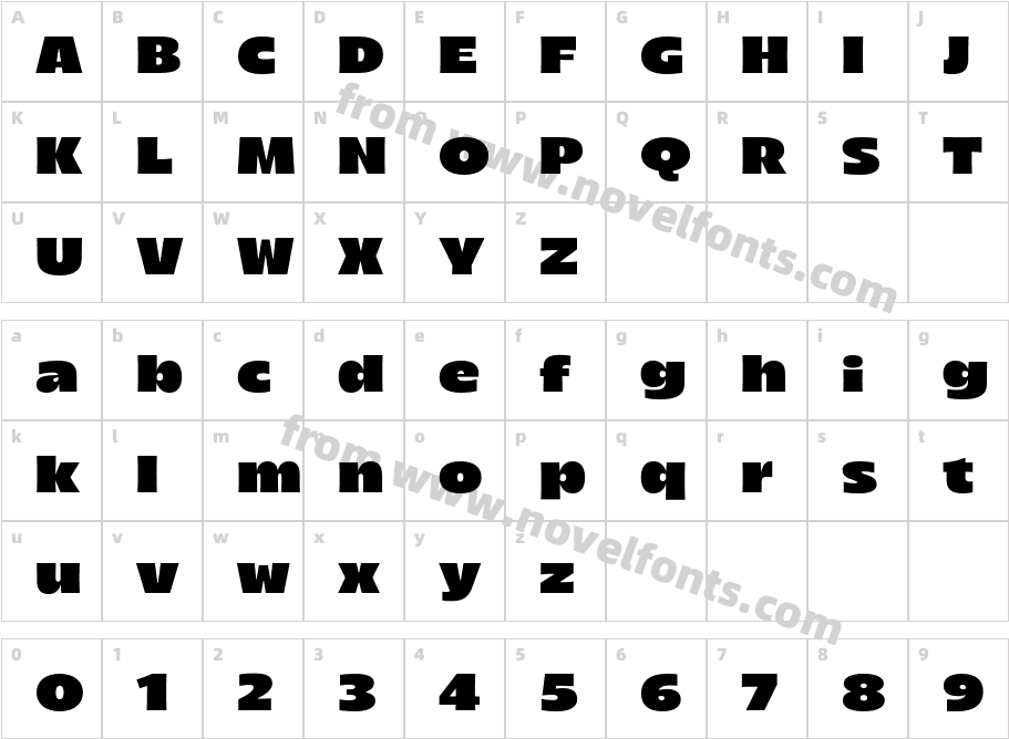 Arlen Relaxed HeavyCharacter Map