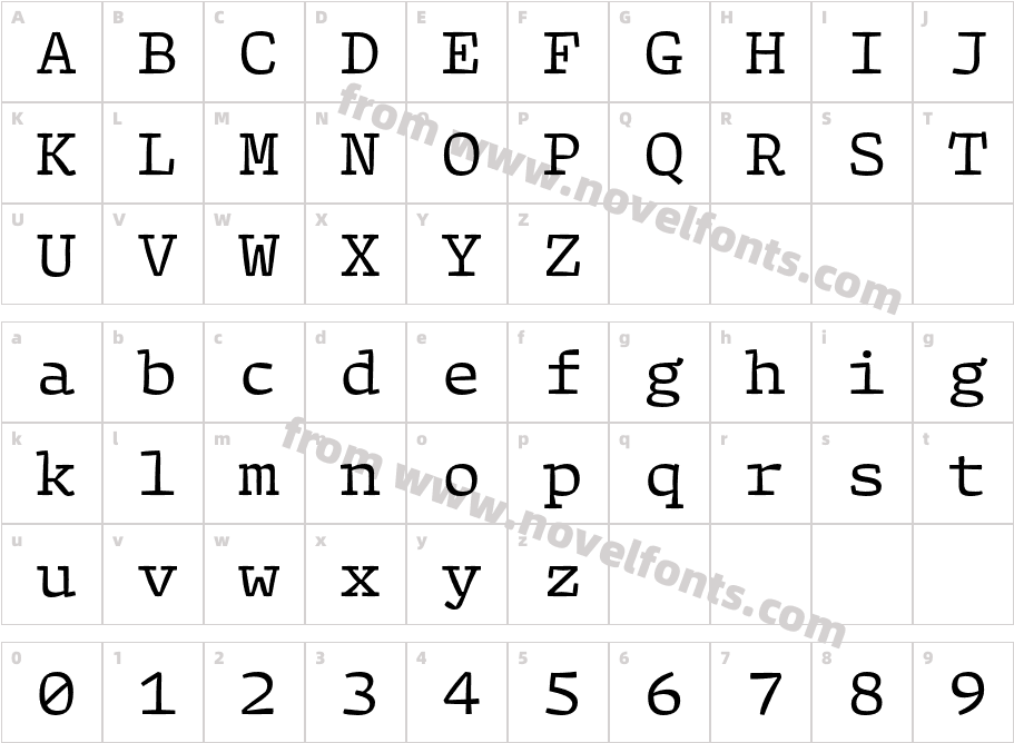 Array Mono RegularCharacter Map