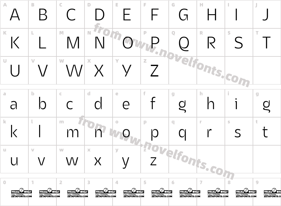 Asgard Trial Light TrialCharacter Map