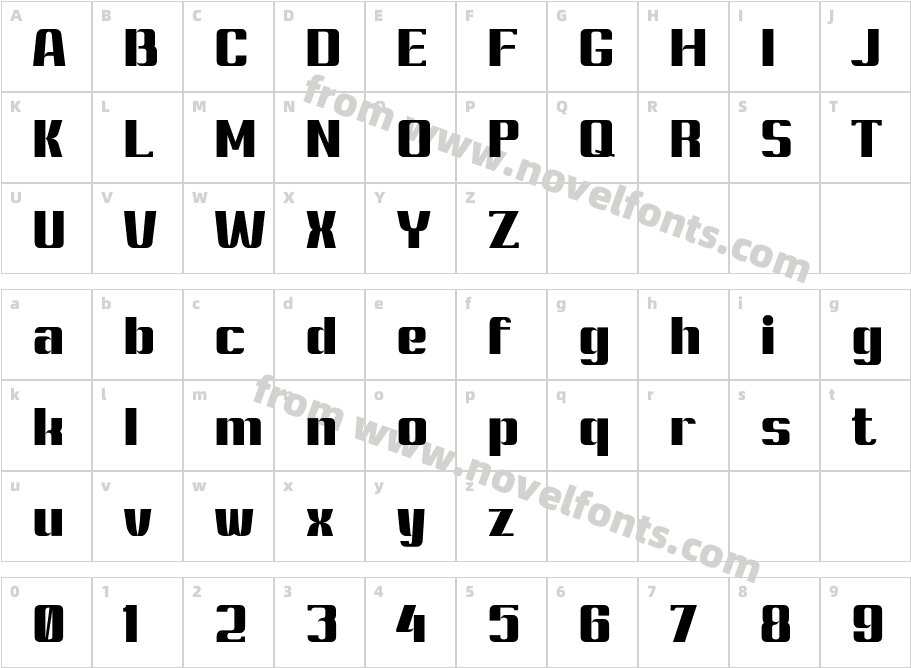 Ashety BlackCharacter Map