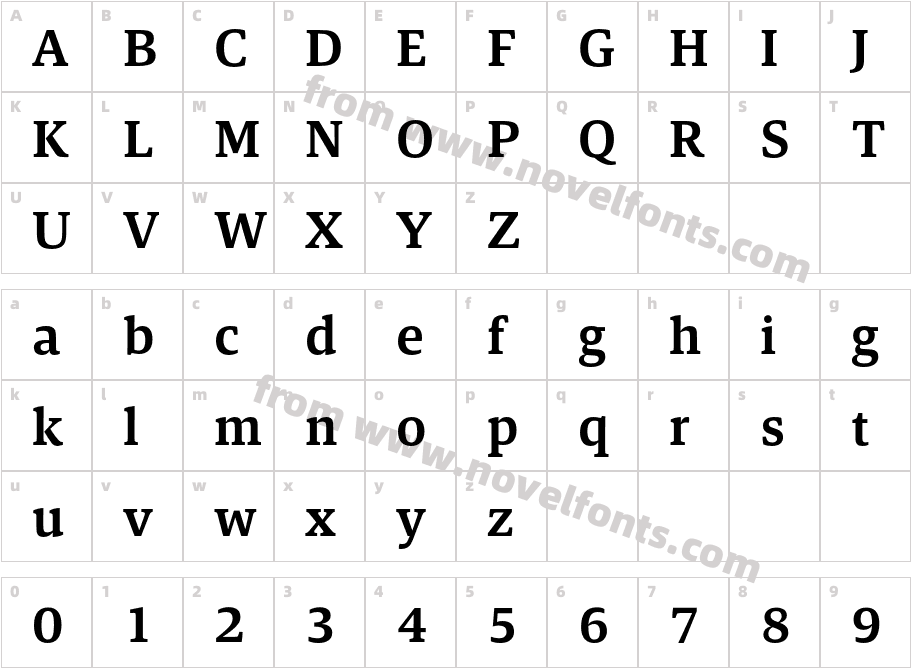 Askan Demi BoldCharacter Map
