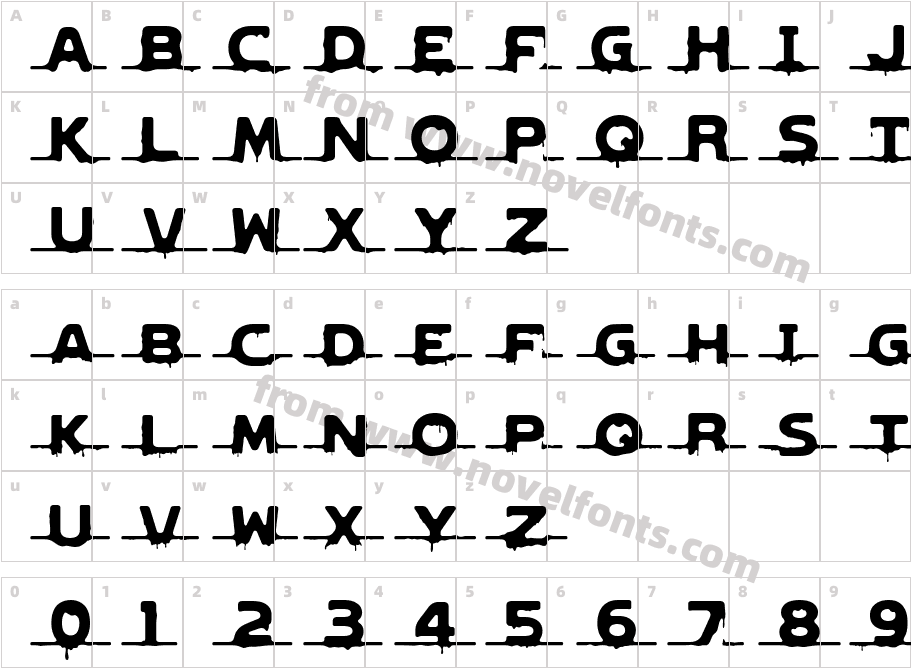 LVDC GNCD RMX2Character Map