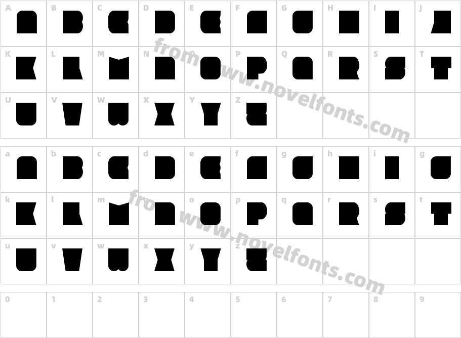 AmiroxCharacter Map