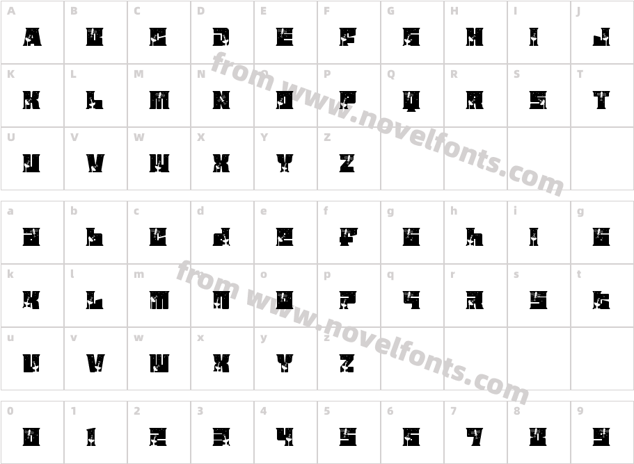 Astral Zenith FourCharacter Map