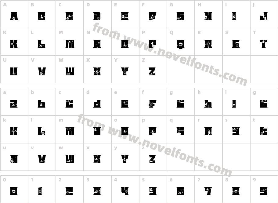 Astral Zenith SevenCharacter Map