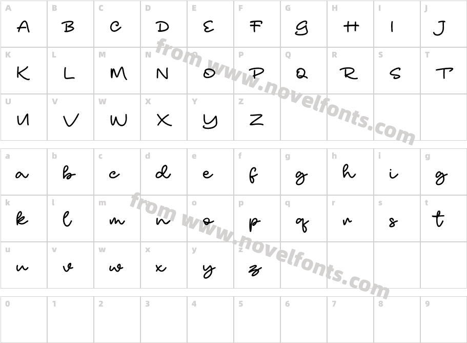 La Roux FreeCharacter Map