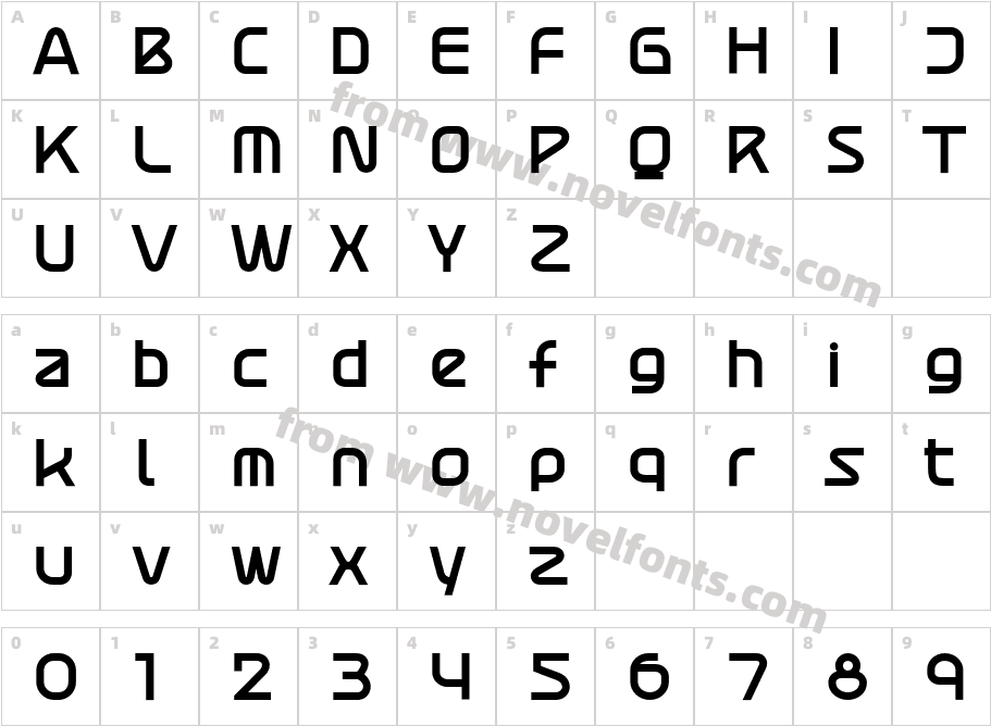 Atures800Character Map