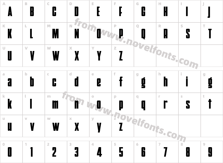 Audere Main BlackCharacter Map