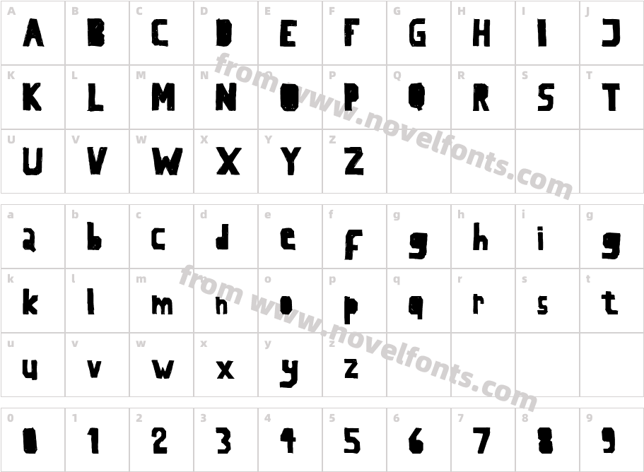 LaSegundaCharacter Map