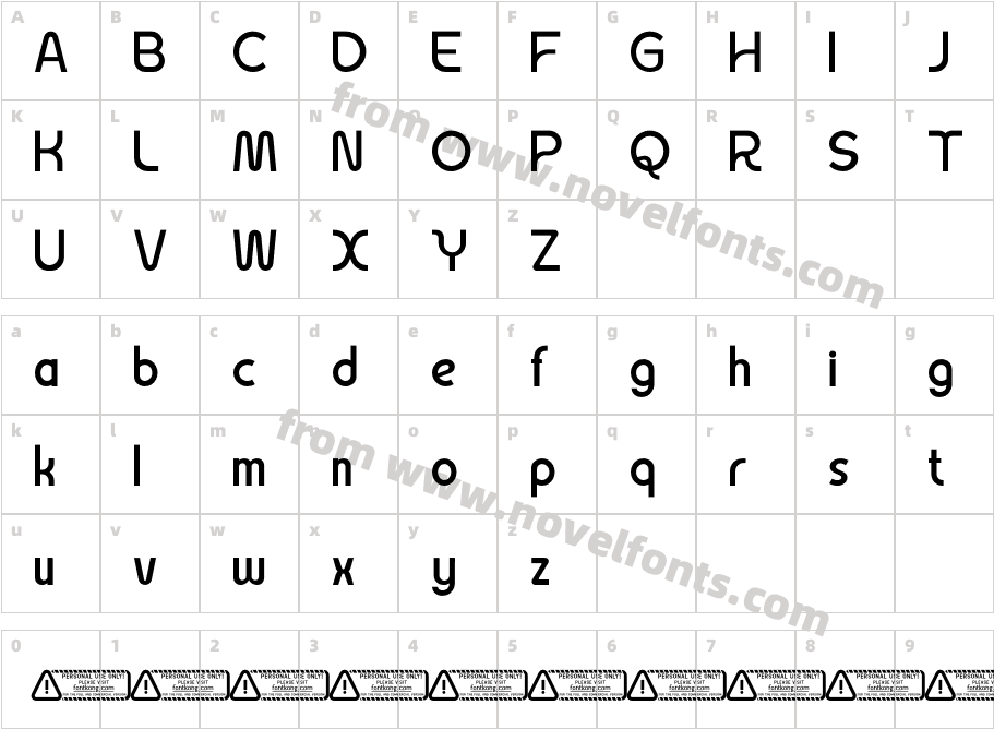 Avensy PERSONAL USE ONLY!Character Map