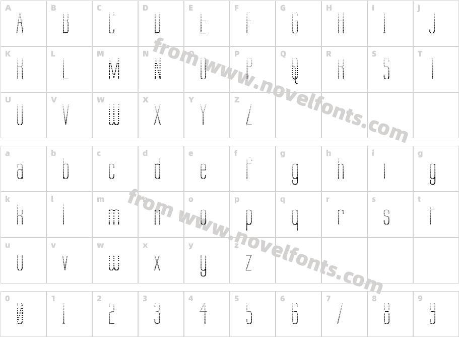 Labtop GraphedCharacter Map