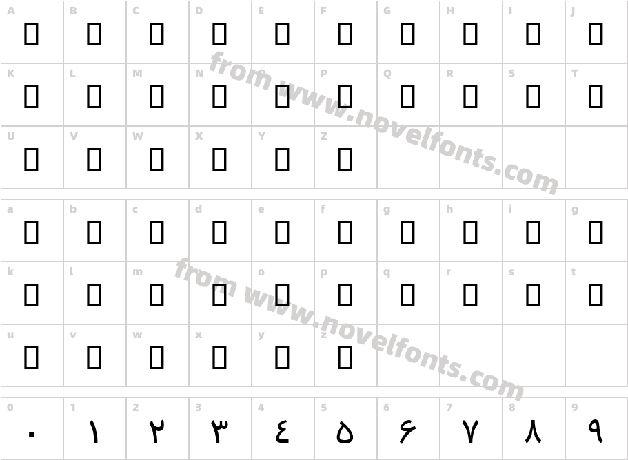 B TrafficCharacter Map