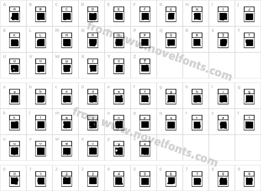 LacerbaCharacter Map