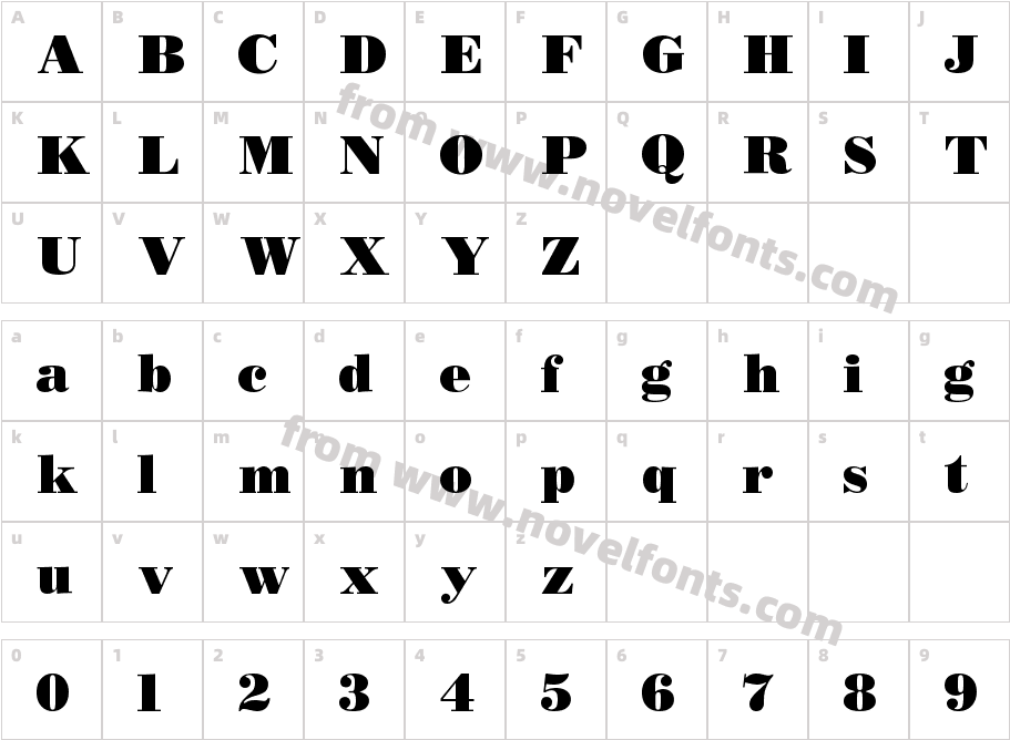 BODIDL YboldCharacter Map